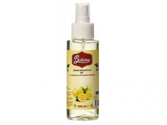 Bohima 100 Ml Sprey Kapak Kolonya 4 Adet