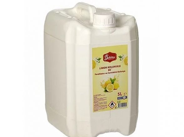 Bohima 80 Derece 5 Litre Limon Kolonyası